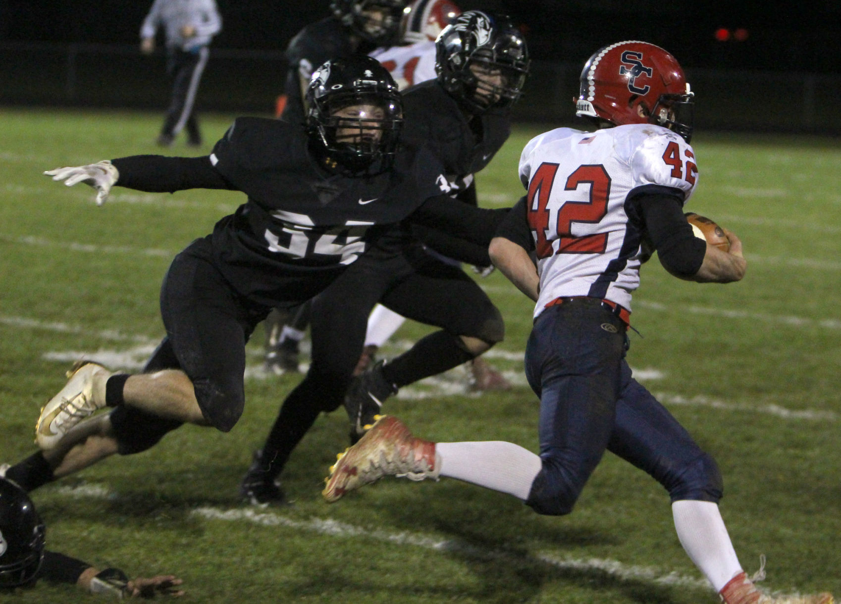 Spencer/Columbus at Bloomer football 10-25-19